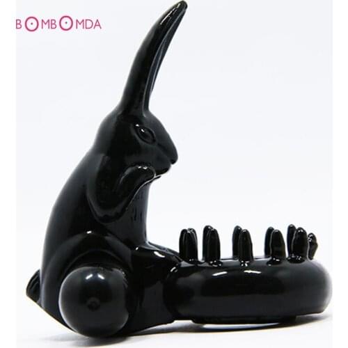 Vibrating Cock Rings Sex Toys Adult Men Vibration Collars Delay Premature Ejaculation Lock Fine Rabbit Cock Penis Ring