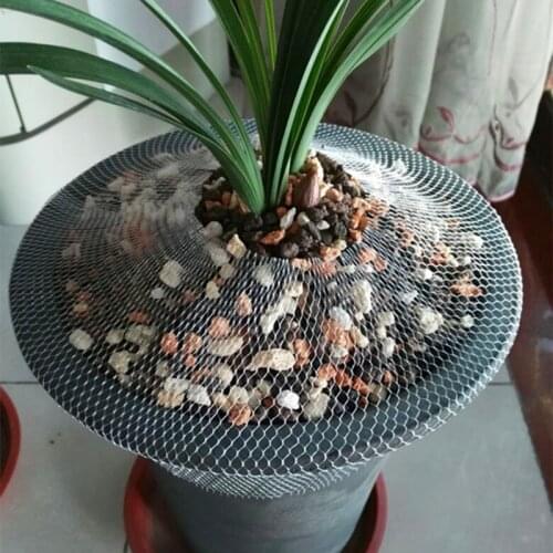 Flowerpot protection Cylinder mesh nets folding nets Household receive network Gardening a ne kitchen food receive mesh bag