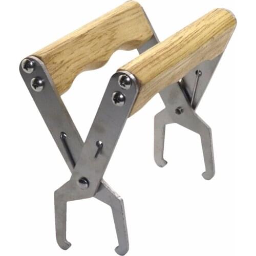 1 pcs Wood Color Beekeeper Special Clip Beehive Tool Wooden Handle Nest Frame Clip Grip Tool Lifting Beekeeping Tool