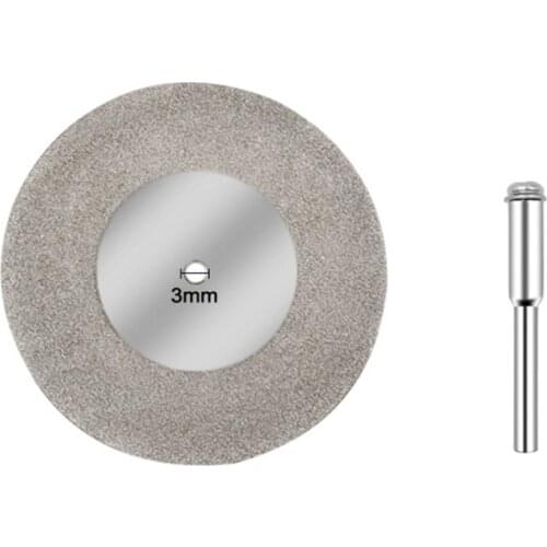 50/60mm Diamond Cutting Disc Grinding Wheel Saw Circular 3mm Shank Drill Bit Rotary Tool