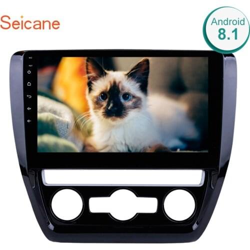 Seicane 2Din Android 8.1 Car Radio Audio GPS Navi Stereo Wifi Multimedia Player Head Unit For 2012-2015 VW Volkswagen SAGITAR