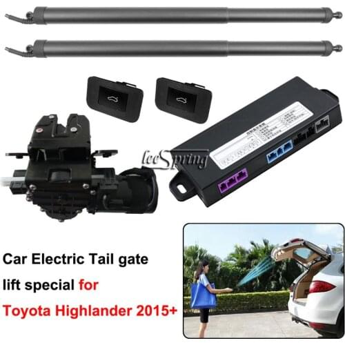 Car Electric Tail gate lift special for Toyota Highlander 2015+ Easily control to open/close the tail gate