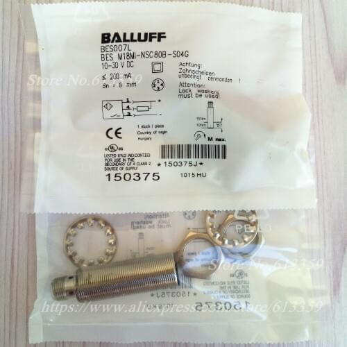 BES M18MI-NSC80B-S04G Balluff Proximity Switch Sensor New High-Quality