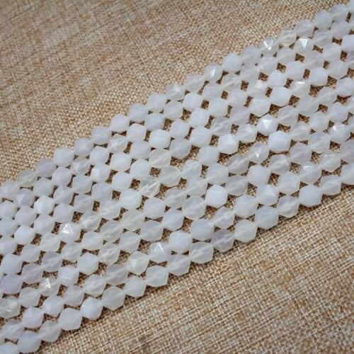 Free shipping nature stone hand factted 8mm 10mm loose beads for making jewerly necklace bracelet diy fashion on sale