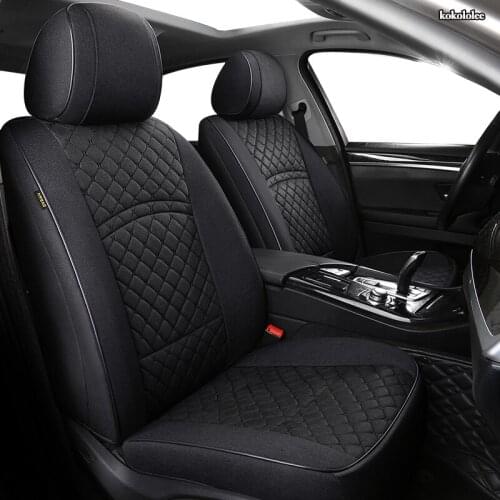 KOKOLOLEE Custom FLAX car seat covers For Honda Accord Odyssey FIT CITY Crosstour Crider VEZEL AVANCIER CR-V XR-V civic cover