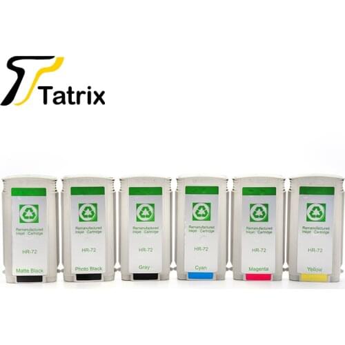 For HP72 ink cartridge compatible for HP C9403A C9370A C9371A C9372A C9373A C9374A use in T610/T770 Hard Drisk/T790ps/T1200