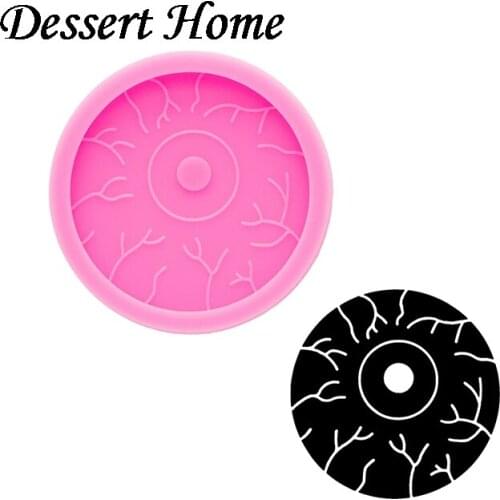 DY1007 Eye molds for Fondant Craft DIY Chocolate Mould, Eyeball Resin Crafting Silicone Mold to Make Crafts with Epoxy Art Diy