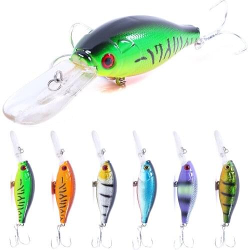 HENGJIA 1 pcs Jerkbait Fishing Lures 10.5cm 16.5g Deep water Wobbler Crankbaits Artificial Hard Baits For Bass Fishing Tackles