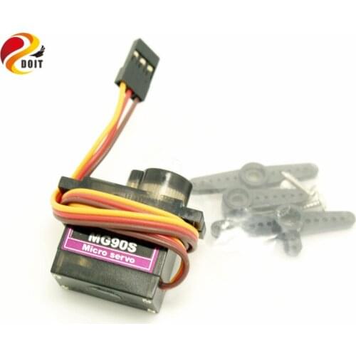 Metal Gear Servo 9g MG90S Micro Servo For RC Helicopter Robot Arm