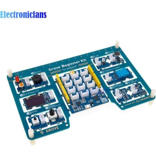 All-in-one Beginner kit Sensor Module for Arduino UNO Compatible Board ATmega328p Based Seeeduino Lotus Compatible Grove Module