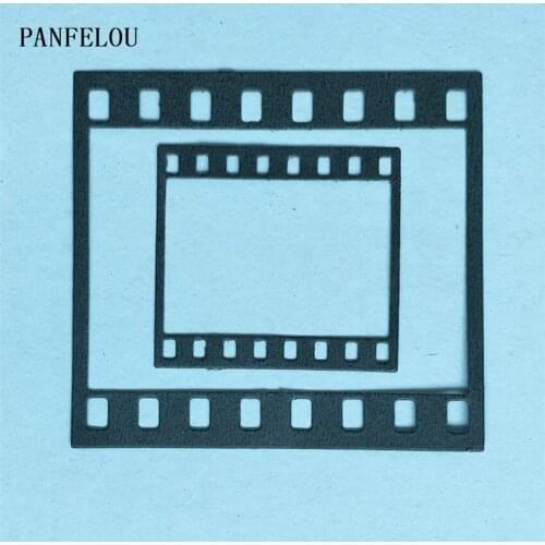 PANFELOU Metal craft Movie film die cutting dies for Scrapbooking/DIY Easter wedding Halloween cards Hand account