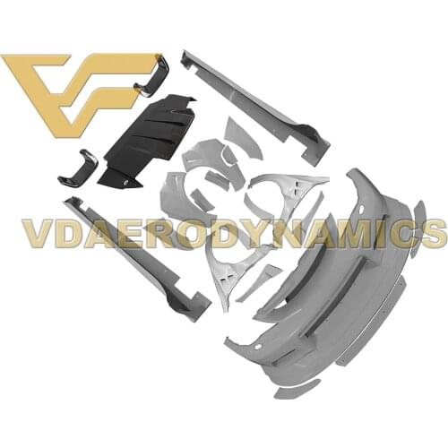 Suitable For 08-11 Subaru Impreza WRX Sti 10 GVB VAD-VRS Widebody FRP Full Body Kit