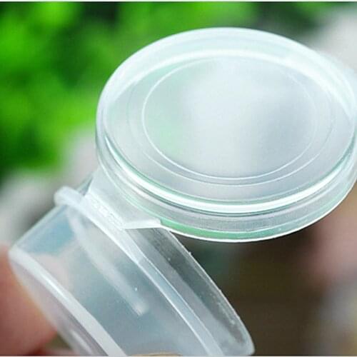 5ml Transparent Mini Sample Bottle Eyeshadow Box Make Up Jar Sealing Pot Portable Travel Face Cream Container Refillable Bottles