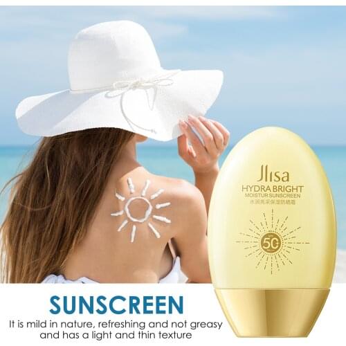 30g Facial Body Sunscreen Whitening Sun Cream Sunblock Skin Anti-Aging Non-greasy Oil-control Moisturizing SPF50 PA
