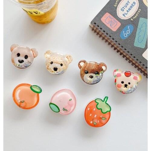 Universal Mobile Phone Holder Stand Grip Tok for IPhone Samsung Huawei Foldable Finger Ring Support Stand Telephone Accessories