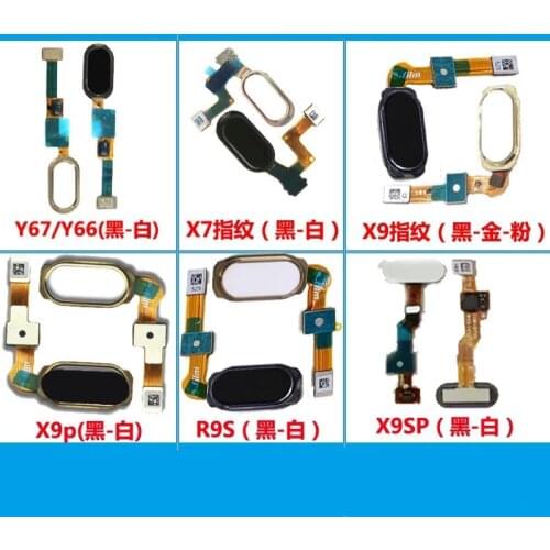 VIVO Y67 X7 X9plus X9i x9s X9SP X7P Y69 Fingerprint Sensor IC Connector Home Menu Button Original New Phone Accessory Flex Cable