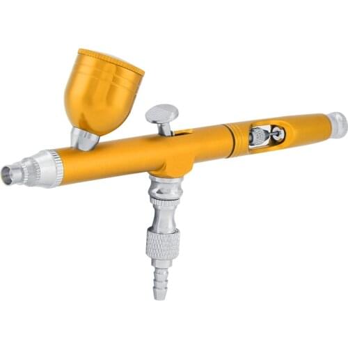 0.3mm 7cc Dual Action Feed Airbrush Gravity Air-Brush Spray Gun Kit For Makeup Nail Art Design Craft Tattoo Cake Decorating