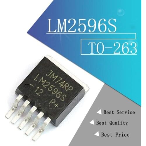 10pcs/lot LM2596S-5.0 LM2596S LM2596 2596 TO-263