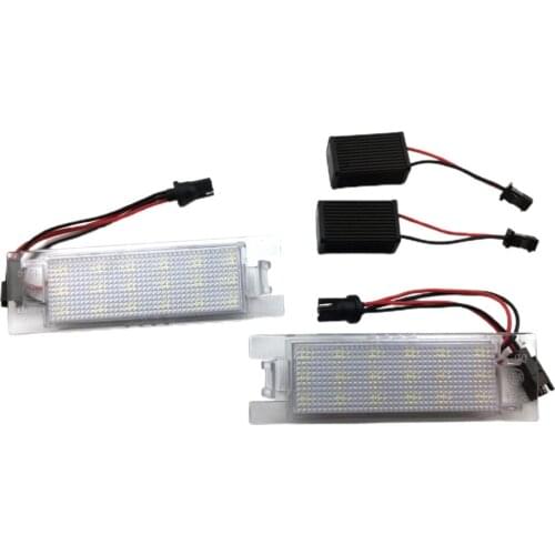 Xenon Lightbulb LED Lights Easy Installation 2Pcs For Fiat Opel Vauxhall Alfa Romeo Taillight Lamp Modification