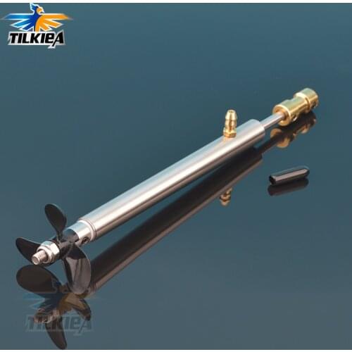 4mm Boat Shaft Drive Shaft + Copper Coupling + 3 Blades Propeller + Shaft Sleeve With Grease Nozzle For Rc Boat