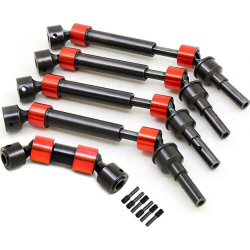 5pcs Front Rear Drive Shaft CVD for TRAXXAS #8650 E-ERVO 2.0 Big E RC Car Drive Shafts for T-Maxx (49077-3) Accessories