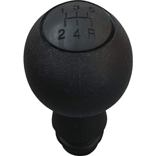 5-Speed Gear Shift Stick Knob Black for Fiat Doblo MK1 2000-2009
