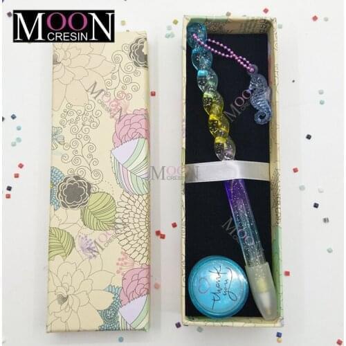 Diamond Painting Cross Stitch Point Drill Mosaic Tool Kits New Rainbow Colorful Ocean Pen With Chain Embroidery Accessories Wax