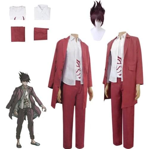 Anime Danganronpa V3 Killing Harmony Cosplay Ultimate Astronaut School Uniform Outfit Costume Kaito Momota Performance Costumes