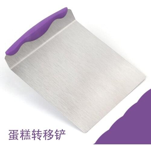 Kitchen Cake Shovel Stainless Steel Pizza Dough Scraper Cutter Cake Pie Transfer Shovel Pizza Slicer Pastry Baking Tool
