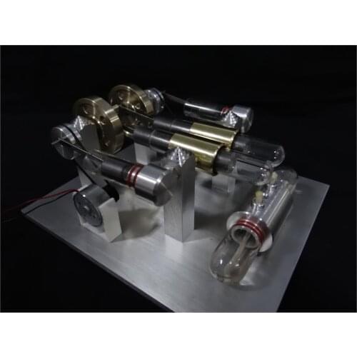 Stirling Engine model Internal Combustion Engine Miniature Generator Birthday Gift Steam Engine Model