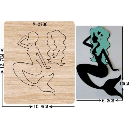 New wooden dies cutting dies for scrapbooking Multiple sizes V-2706