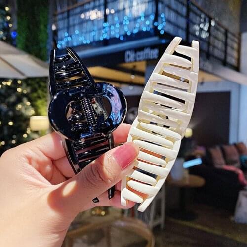 Solid Hair Claws Girls Sweet Headband Women Simple Hair Ornament Geometric Hairpin Wash Face Hair Clips Fashion Hair Accessories