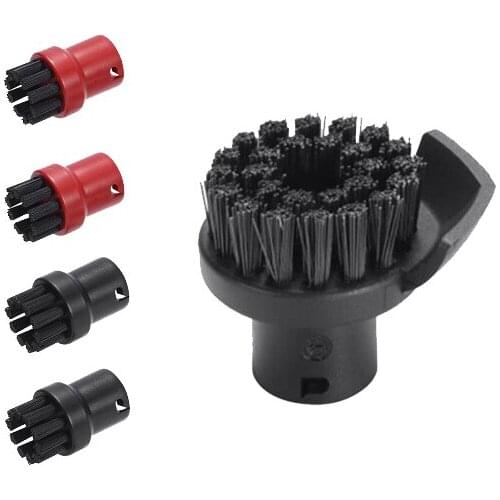 Steam Cleaner Brush Round Brush with Scraper Attachment for Karcher SC1 SC2 SC3 SC4 SC5 Steam Cleaner
