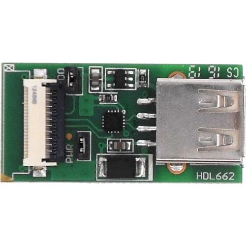 USB to FCC 10Pin 1.0mm adapter board HDL662B single USB to 10Pin_1.0 FCC Debug interface HDL662
