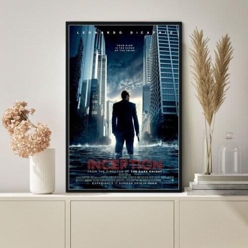 Inception Movie Poster Canvas Print Wall Painting Home Decoration ( No Frame )