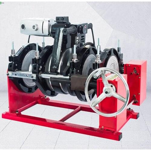 Manual Butt Welding Machine 63~160MM Pipe Fusion Welder Tool Electric PE Tube Welding Machine Piping Heating Melt Engine