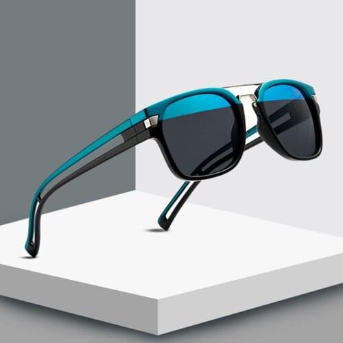 Fashion Polarized Sunglasses Men Women Classic Square Plastic Driving Sun Glasses Male Hot Sale Black Shades Glasses