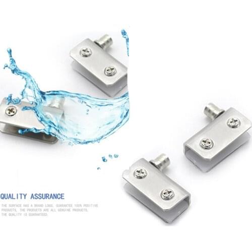 Glass clamp tool display cabinet door upper and lower door clamp hinge tool suitable for glass door cabinet door wine cabinet