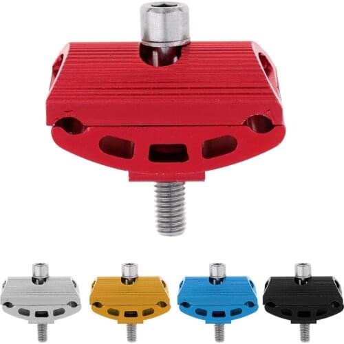 Aluminum Alloy Bike Single Nail Head Seat Post,Saddle Pipe Head Seatpost Chuck Bicycle Component - Choose of colors