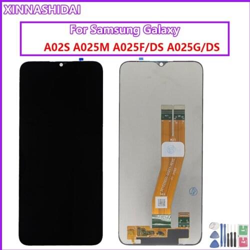 6.5” For Samsung Galaxy A02s A025 LCD With Frame Display Touch Screen Digitizer For Samsung A02s LCD A025M A025F/DS A025G/DS LCD