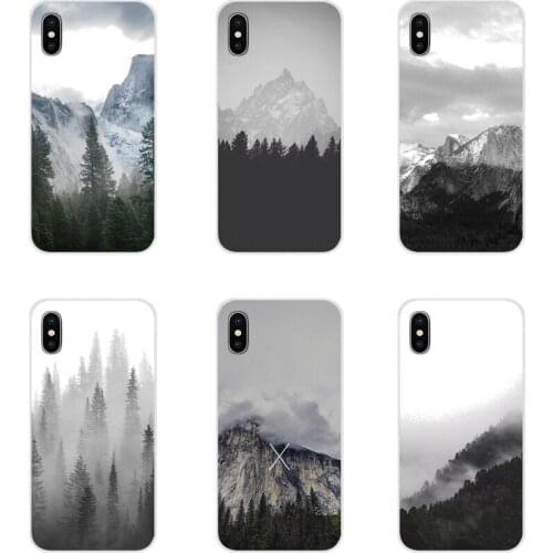 Forest Black And White Accessories Phone Shell Covers For Samsung Galaxy S4 S5 MINI S6 S7 edge S8 S9 S10 Plus Note 3 4 5 8 9
