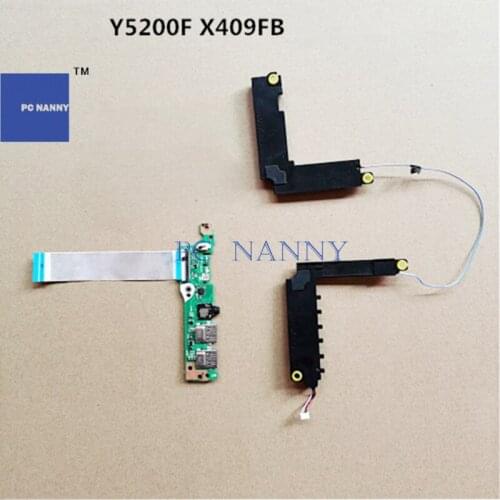 For ASUS Y5200F X409FB Left/Right Speaker set usb audio board