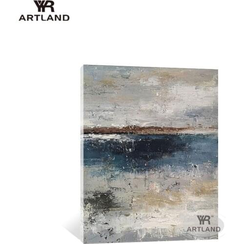 Quadro Nordic style modern abstract picture for home wall decoration Handmade oil painting on canvas art poster for living room