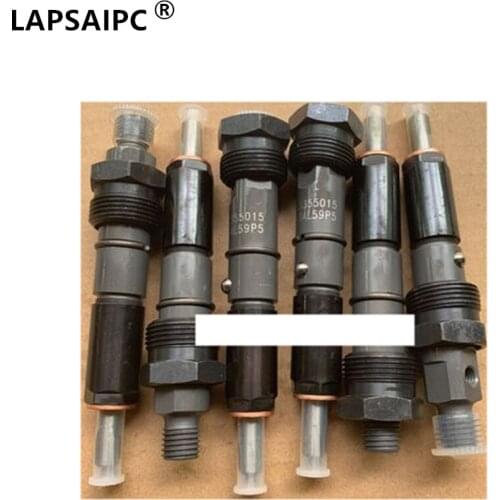 Lapsaipc 3355015 3802982 6PCS Fuel Injector for Cummins Diesel Engine 6BT 4BT