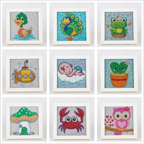 5d DIY diamond painting kit animal combination crystal rhinestone embroidery painting mosaic decoration