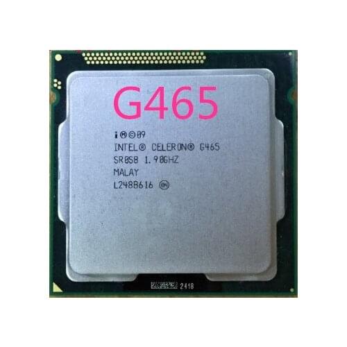 Intel Original G465 CPU Processor 1155pin CPU 1.9G 35W scrattered pieces g465 in stock
