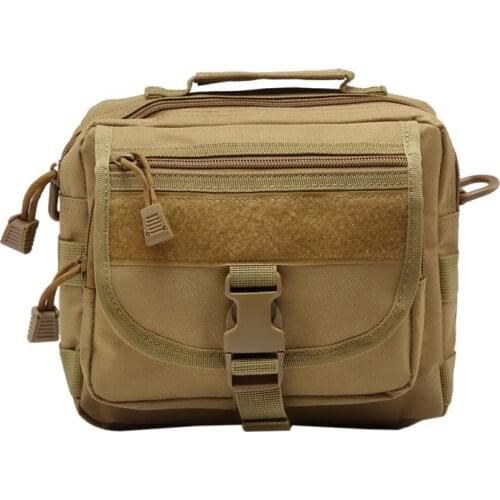 Tactical Molle Messenger Pouch Vintage Camouflage Army Crossbody Nylon Single Shoulder Chest Pack Military Sling Hunting Bag