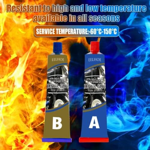 20g Fuel Tank Tubing Metal Repairing Adhesive Super Glue Special Leakage Plugging Welding Glue Temperature Resistance Glue