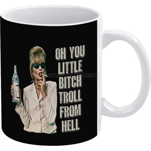 Absolutely Fabulous-Patsy White Mug Ceramic Mug Creative Mug Absolutely Fabulous Ab Fab Patsy Patsy Stone Tv British Funny Tro