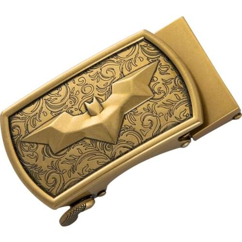 Alloy Automatic Belt Buckle 3.5cm Width Belts Buckle Male Fashion Designer Automatic Buckle Head Belt Buckle For Men DiBanGu